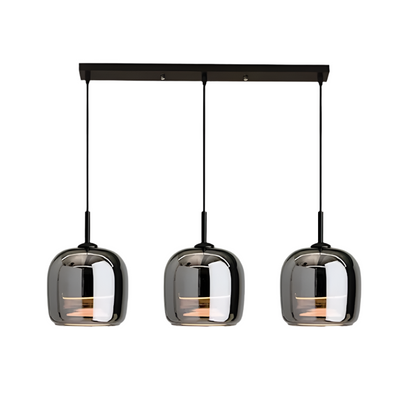 Nordic Zwarte Glazen Hanglamp | NoirGlow