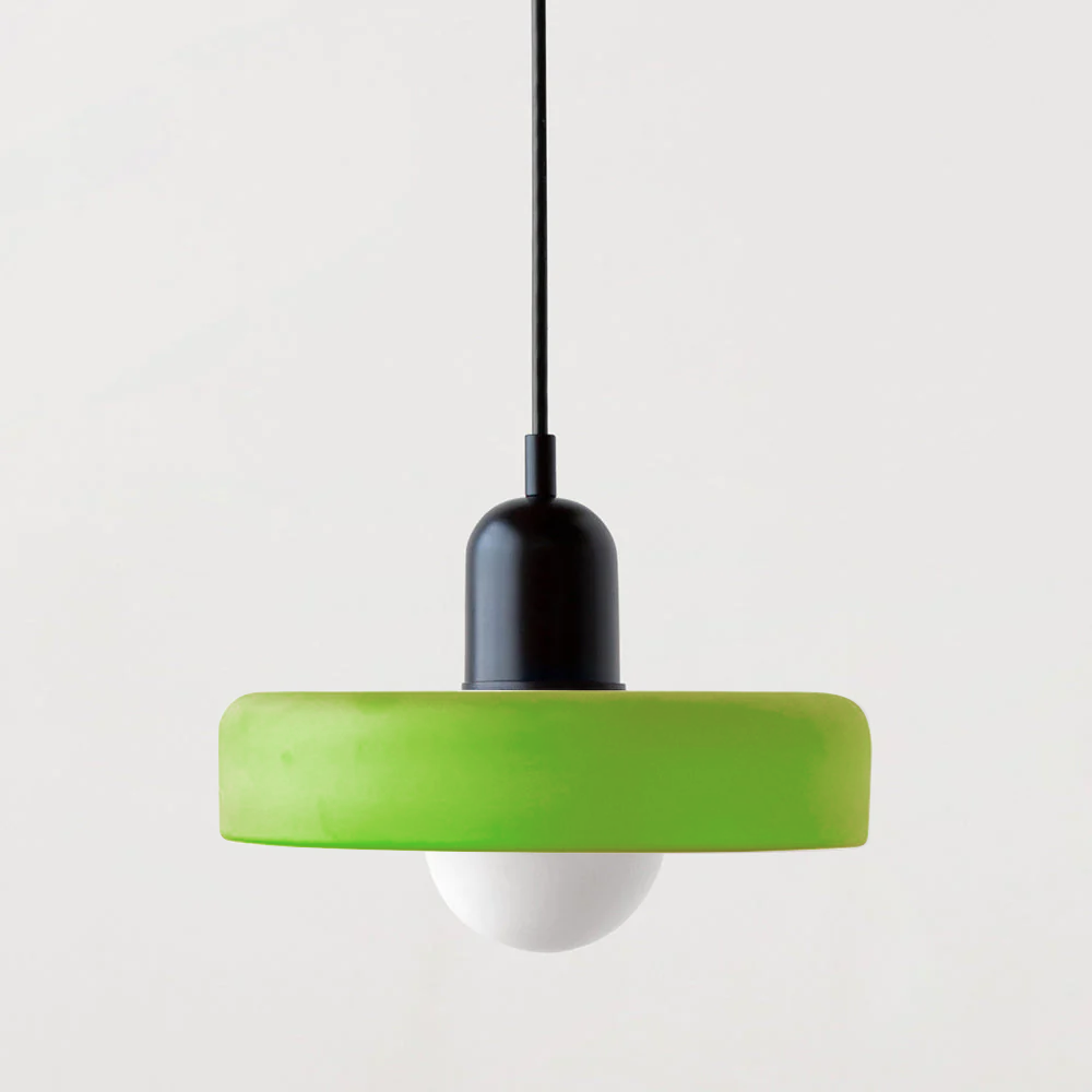 Bauhaus Pendant Lamp in Colored Glass | Aurelio