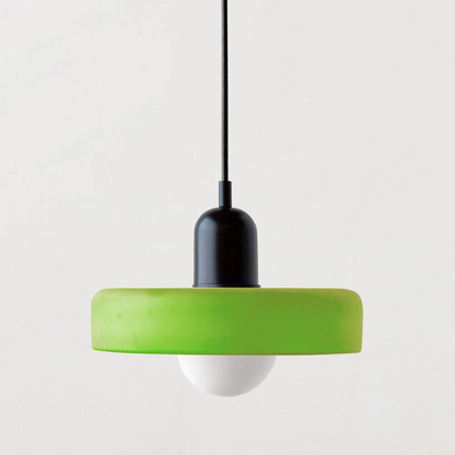 Bauhaus Hanglamp in Gekleurd Glas | Aurelio