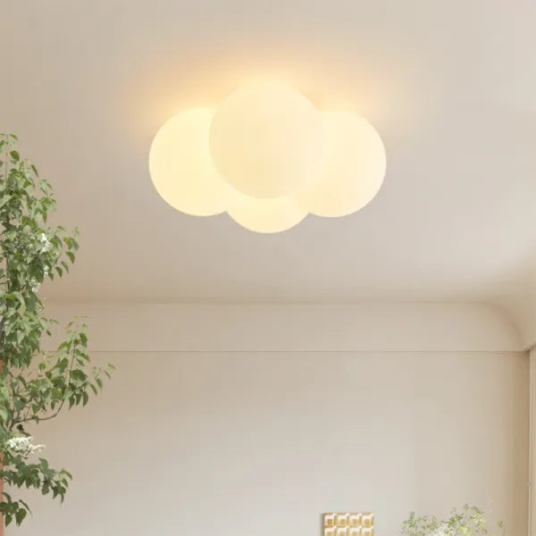 Elegant cloud-shaped LED ceiling lamp | CloudLuxe