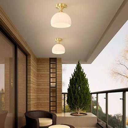 Modern Ceiling Lamp Glass | LumiMilk