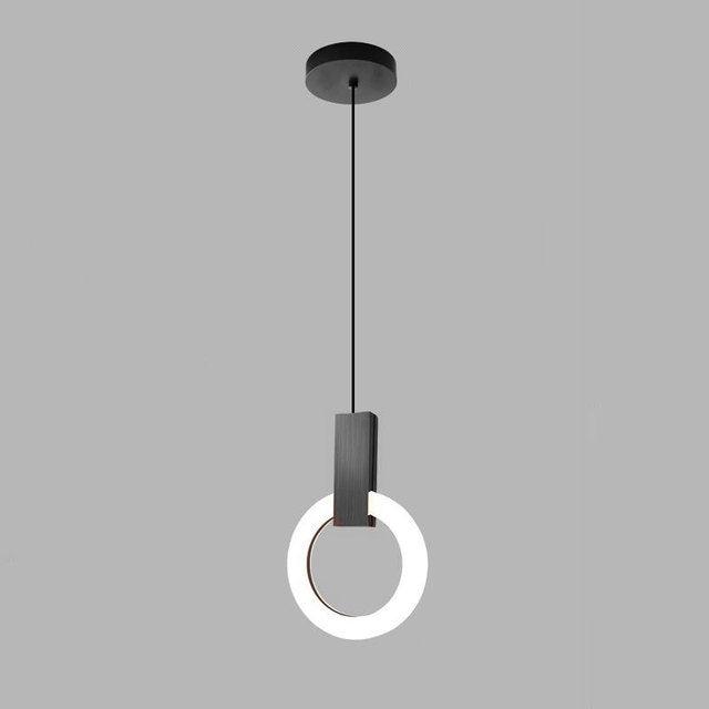 NordicGlow | Minimalist LED Ring Pendant Lamp