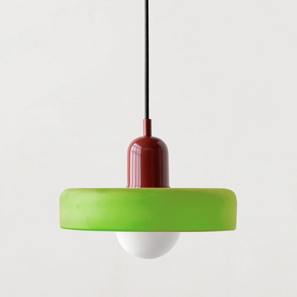 Bauhaus Pendant Lamp in Colored Glass | Aurelio