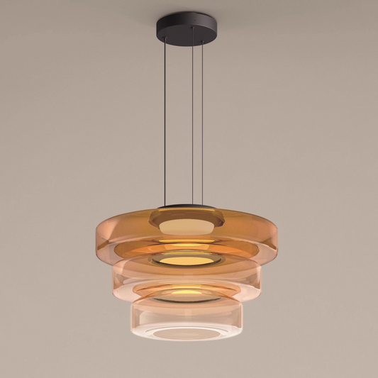 BauhausGlow | Glazen Hanglamp in Bauhaus Stijl