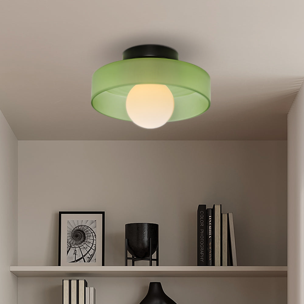 Modern Round Ceiling Lamp | LumeOrb