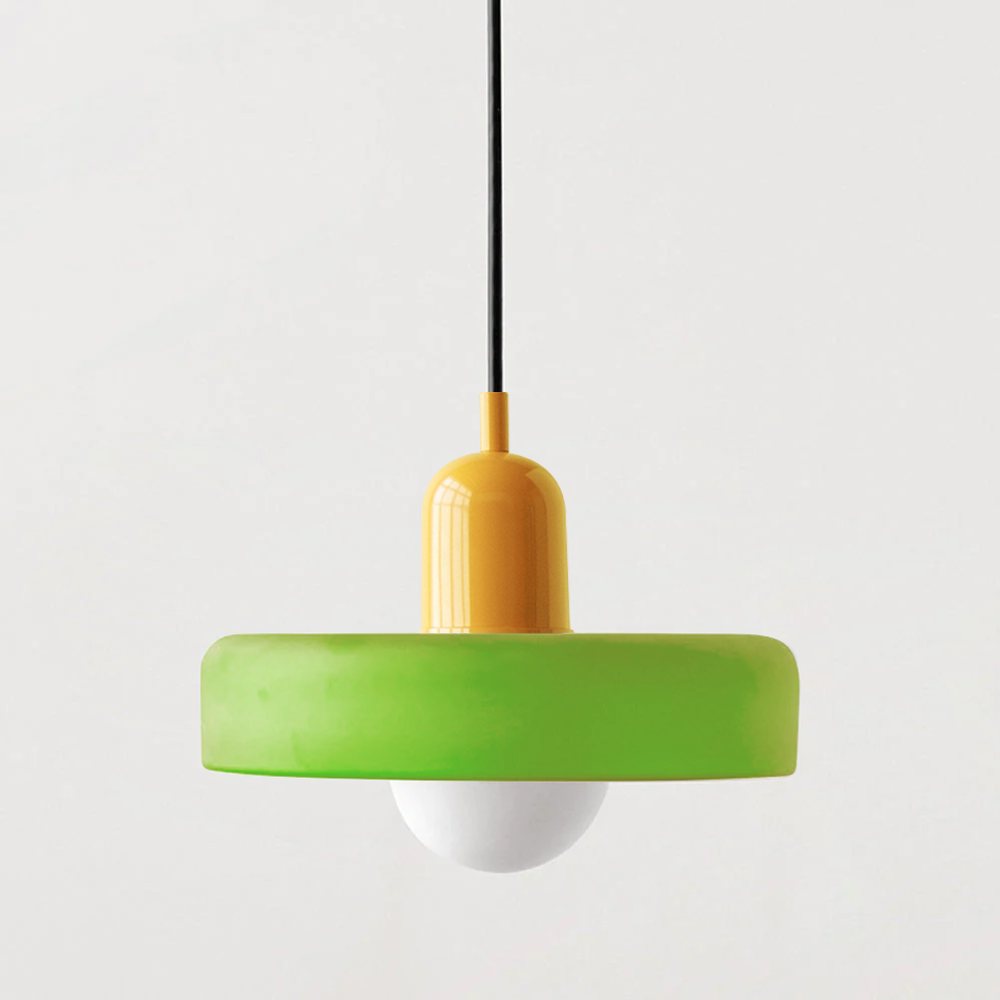 Bauhaus Hanglamp in Gekleurd Glas | Aurelio