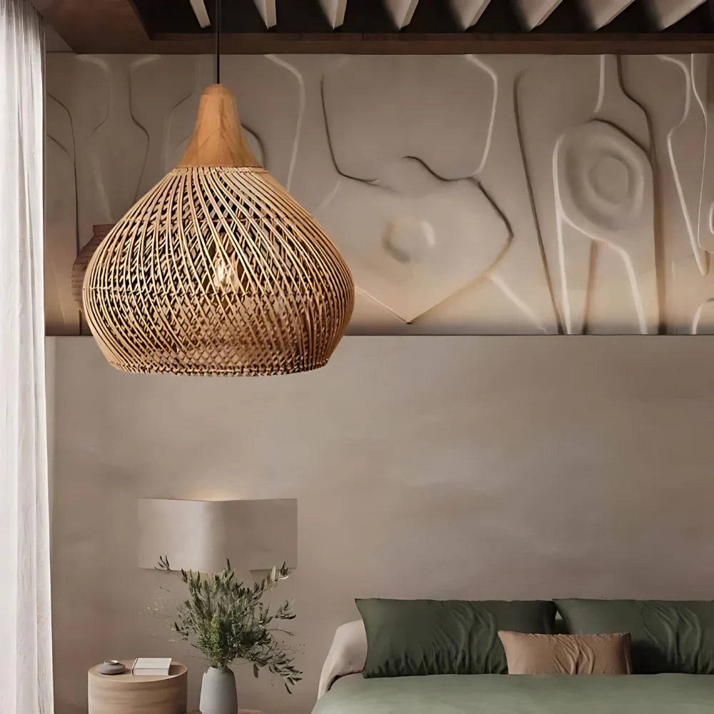 Ceiling lamp, Rattan | Snowbike