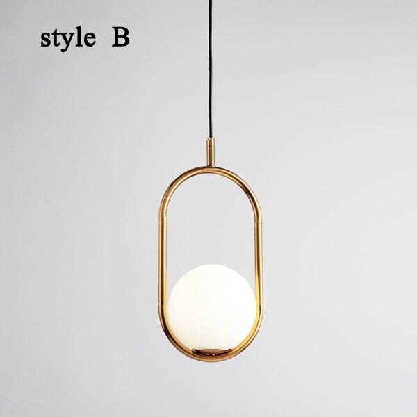 Elegante Glazen Hanglamp | LumiHarmony