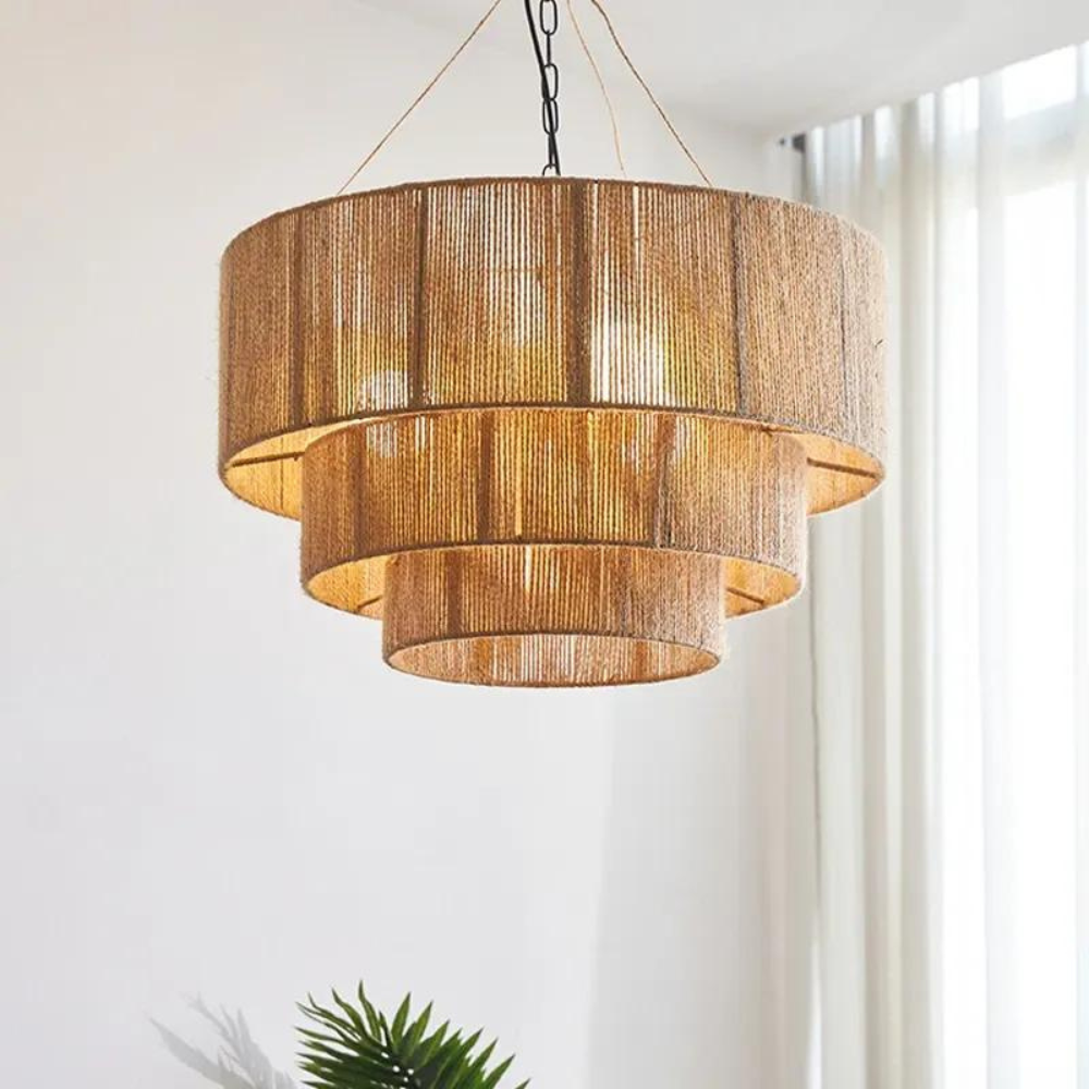 Hanging lamp, Rattan | Waterfall World