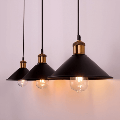 Kegelvormige Hanglamp Messing | BrassLume