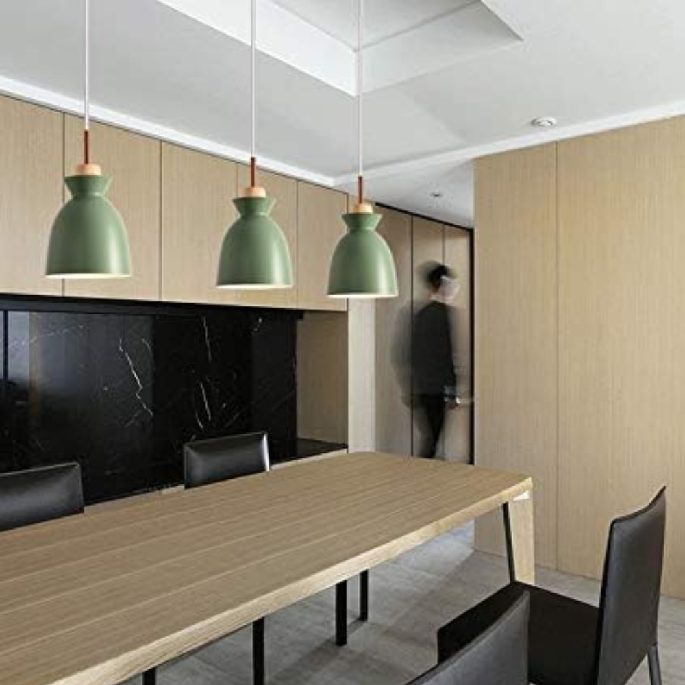 Hanglamp, Metaal & Hout | Lumea Nord