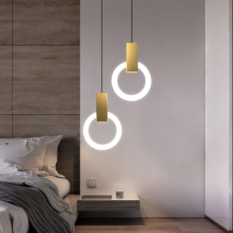 NordicGlow | Minimalist LED Ring Pendant Lamp