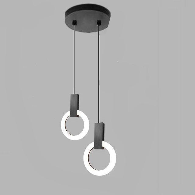 NordicGlow | Minimalist LED Ring Pendant Lamp