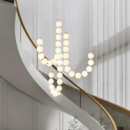 Luxe Witte Kroonluchter Modern | ElegantGlow-3