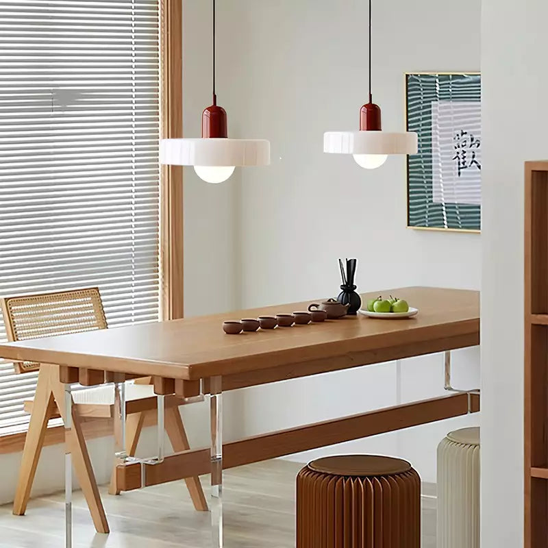 Bauhaus Hanglamp in Gekleurd Glas | Aurelio