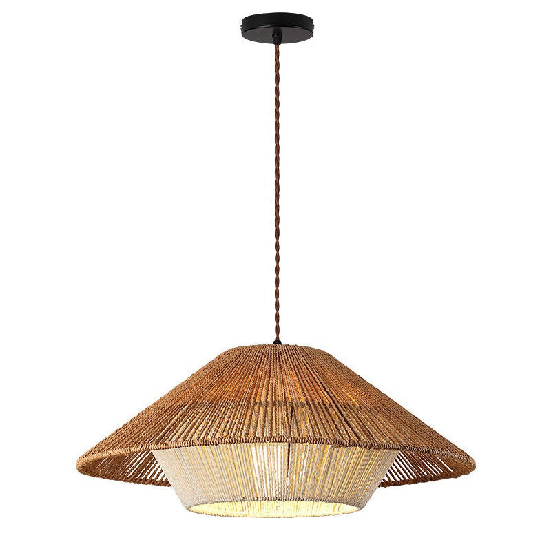 Japanese Rattan Pendant Lamp | WickerGlow