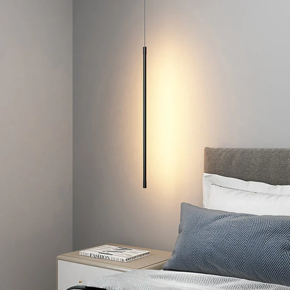 Strakke langwerpige LED hanglamp van aluminium | LumeLine