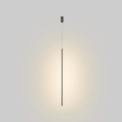 Sleek elongated LED pendant lamp made of aluminum | LightLine