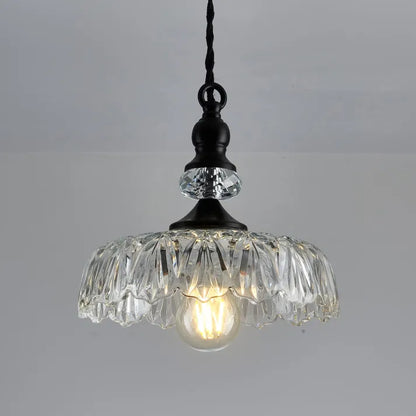 Mid-Century Glass Pendant Lamp | RetroGlow