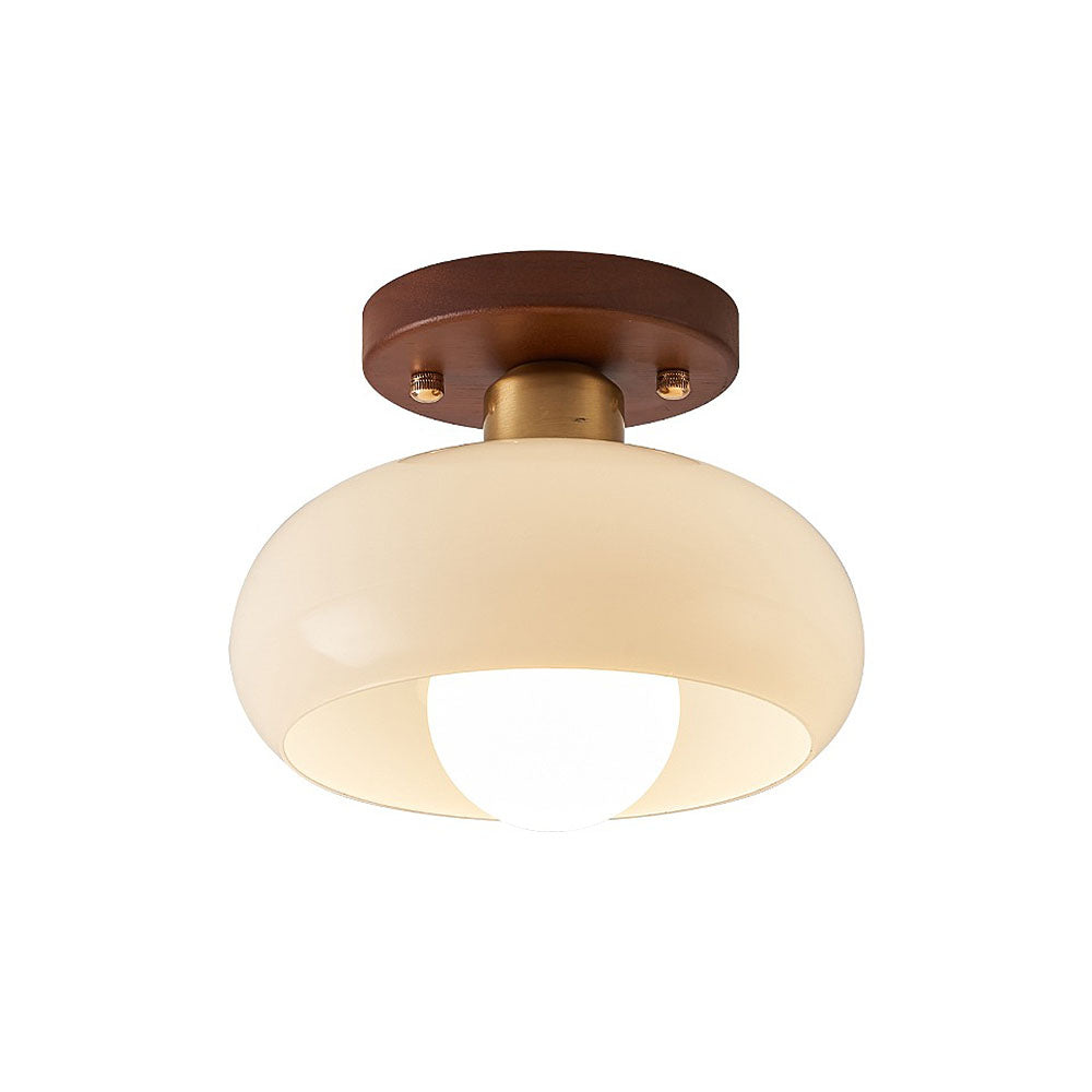 Vintage Witte Plafondlamp | LumiHall