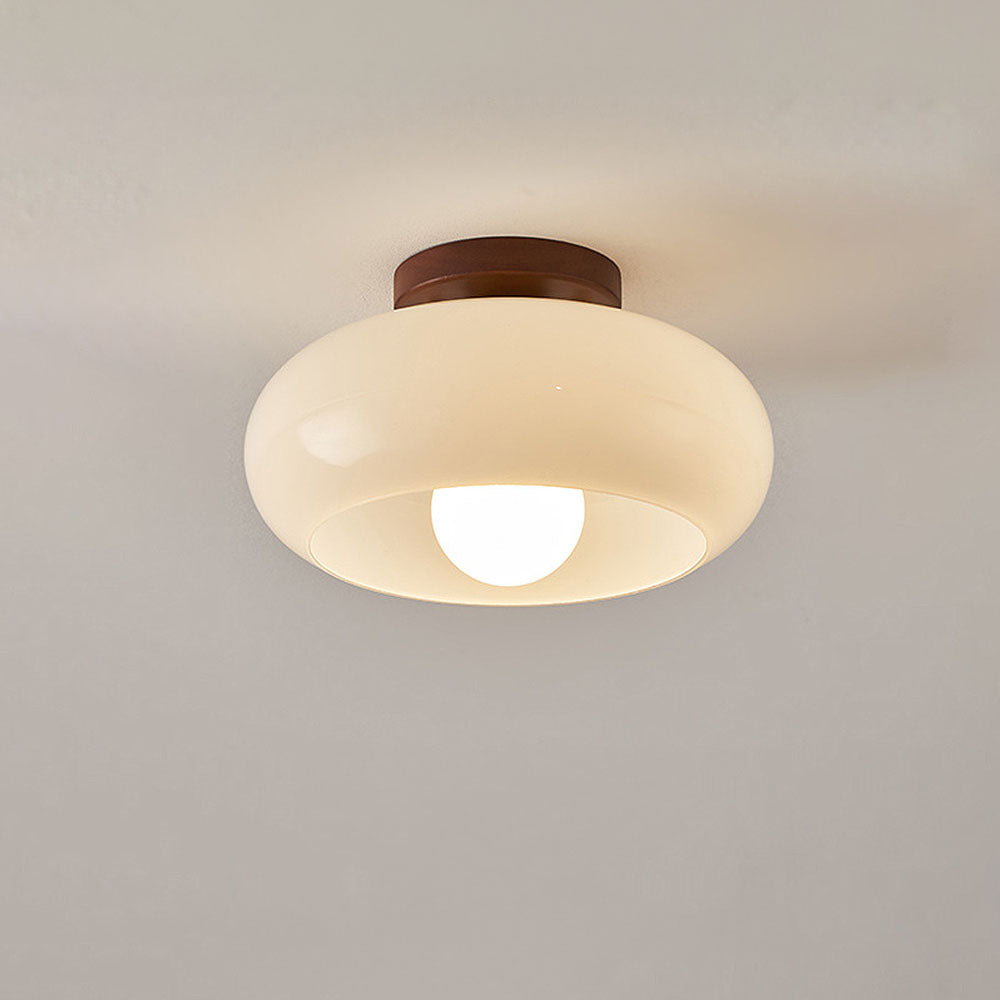 Vintage Witte Plafondlamp | LumiHall