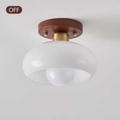 Vintage Witte Plafondlamp | LumiHall