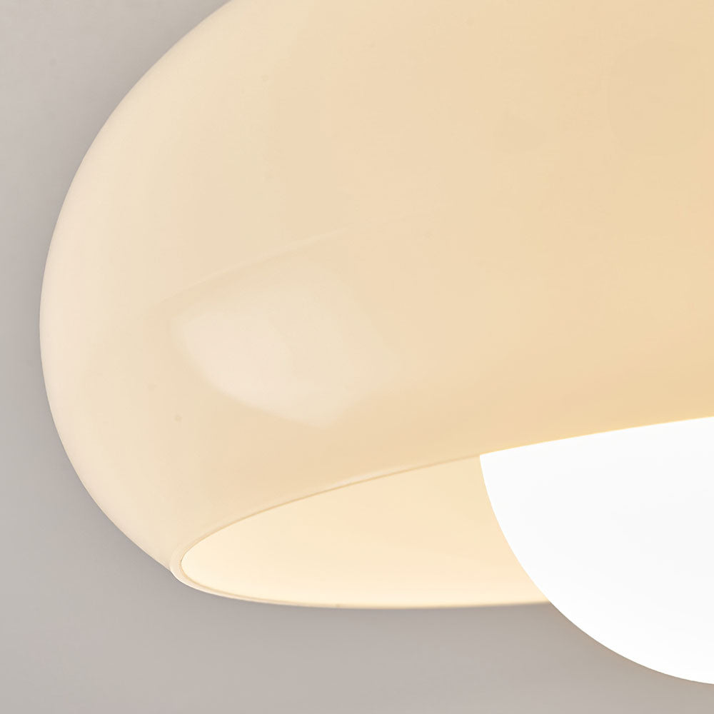 Vintage Witte Plafondlamp | LumiHall