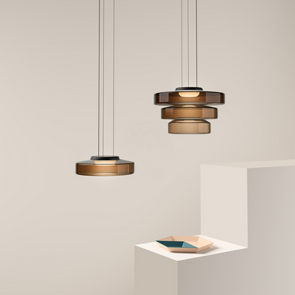 BauhausGlow | Glazen Hanglamp in Bauhaus Stijl