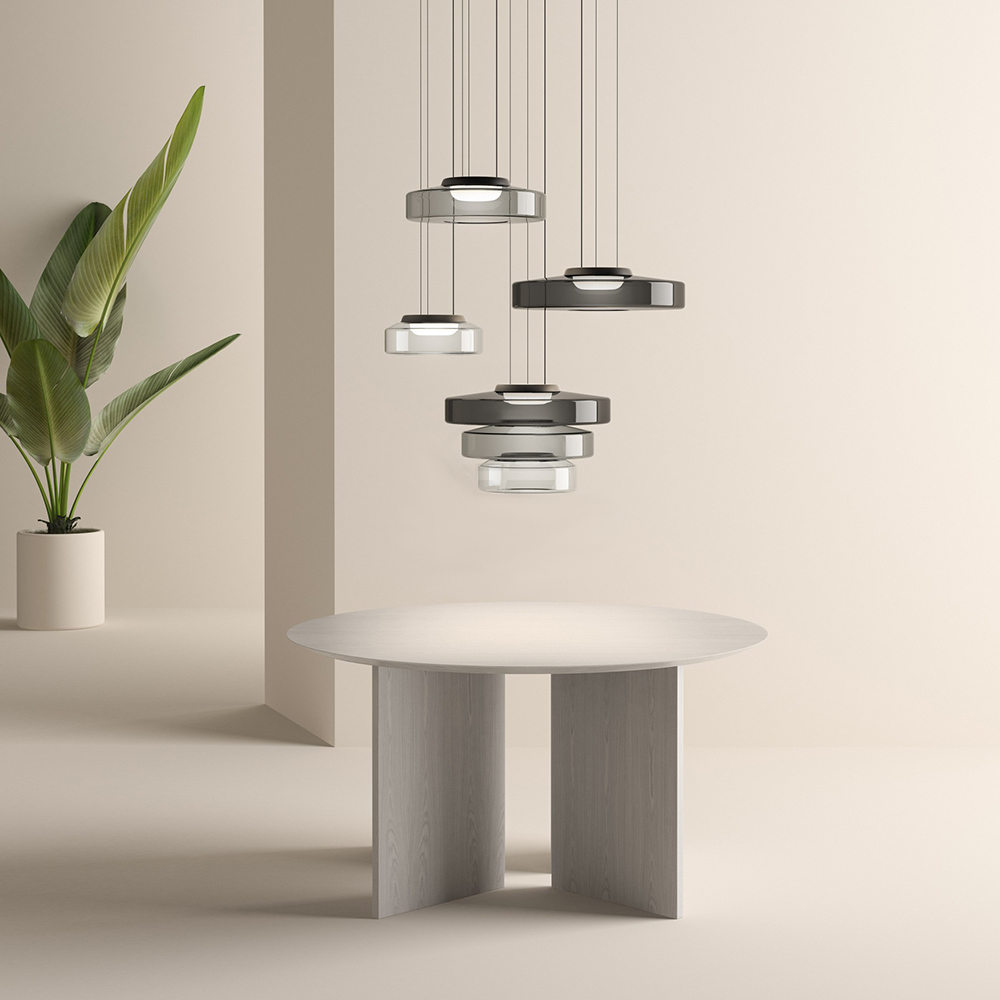 BauhausGlow | Glazen Hanglamp in Bauhaus Stijl