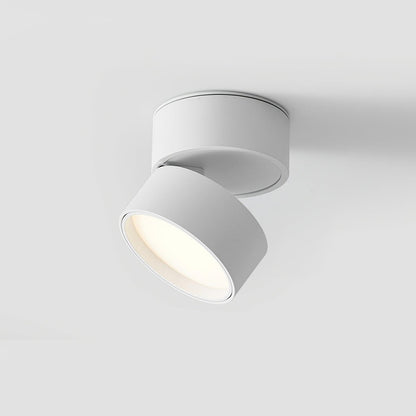 Construction ceiling lamp made of aluminum with warm LED lighting | LumeGlow