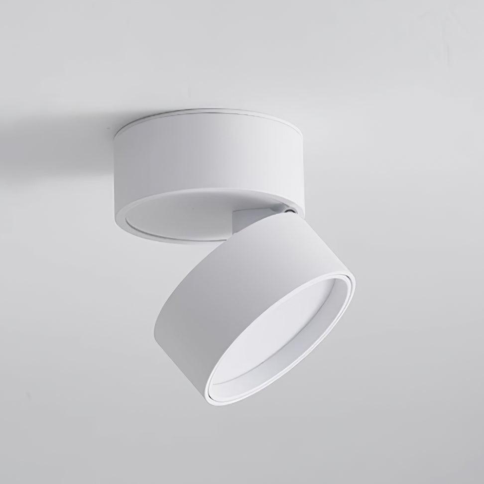 Construction ceiling lamp made of aluminum with warm LED lighting | LumeGlow