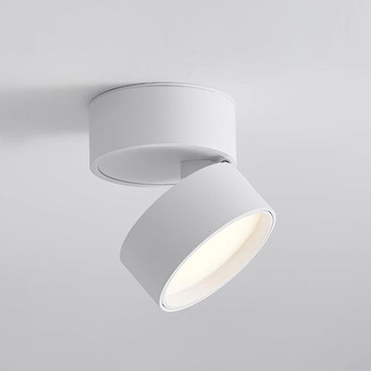 Construction ceiling lamp made of aluminum with warm LED lighting | LumeGlow