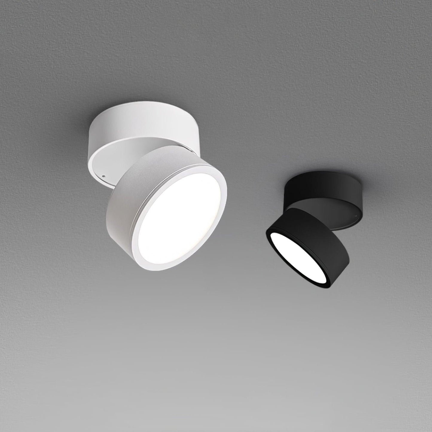 Opbouw plafondlamp van aluminium met warme LED-verlichting | LumeGlow