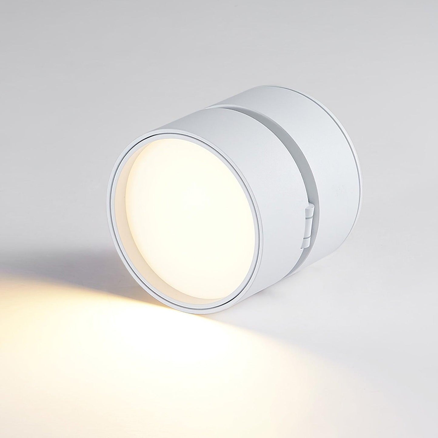 Opbouw plafondlamp van aluminium met warme LED-verlichting | LumeGlow