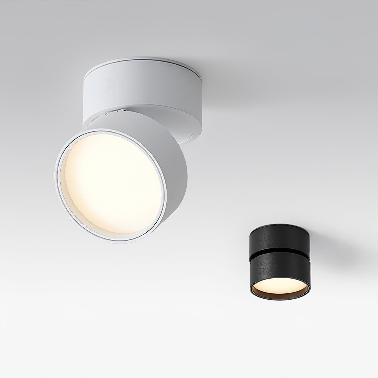 Opbouw plafondlamp van aluminium met warme LED-verlichting | LumeGlow