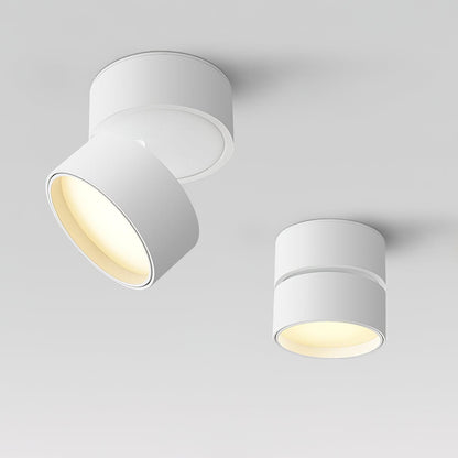 Opbouw plafondlamp van aluminium met warme LED-verlichting | LumeGlow