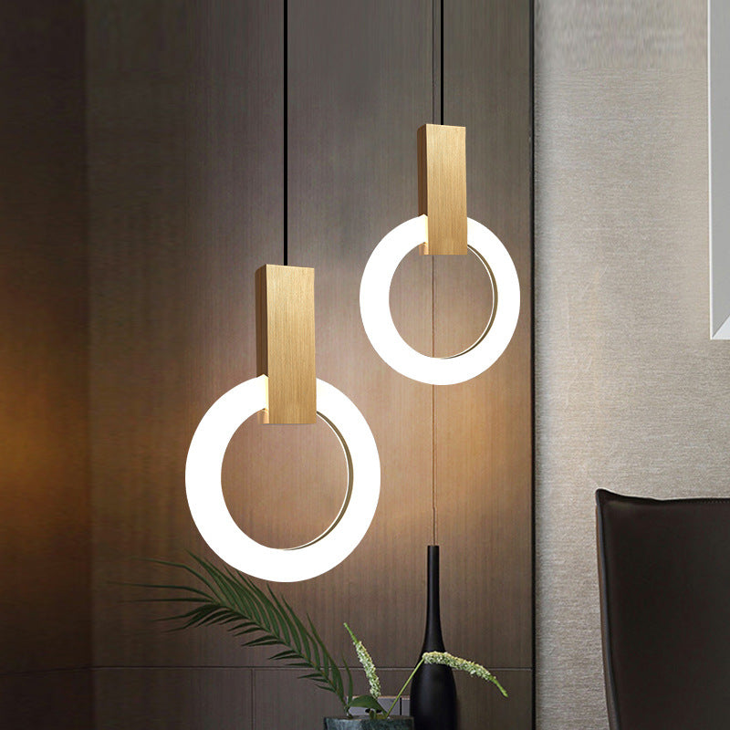 NordicGlow | Minimalistische LED Ring Hanglamp