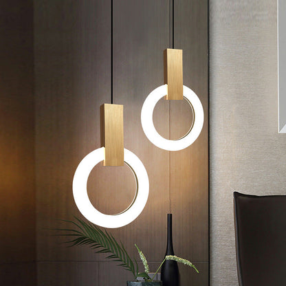 NordicGlow | Minimalist LED Ring Pendant Lamp