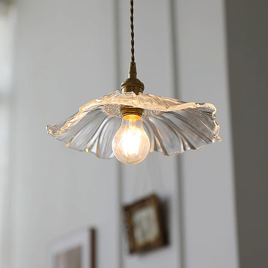 Flower Glass Pendant Lamp | LumiFlora