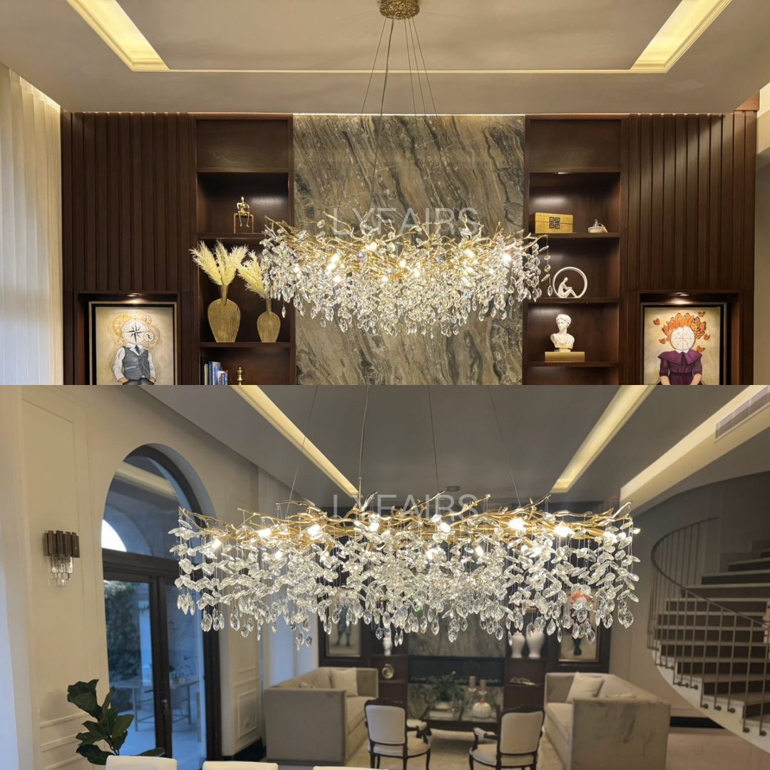 RoyalLight | French Chandelier with Crystal Branches