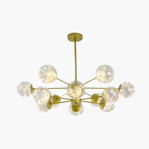 Luxury Glass Ball Chandelier | NobleLuminance