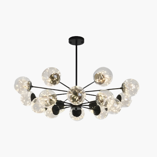 Luxury Glass Ball Chandelier | NobleLuminance