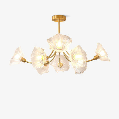 Kalin Flower Glass Chandelier | BloomLuxe