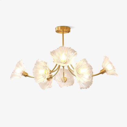 Kalin Flower Glass Chandelier | BloomLuxe