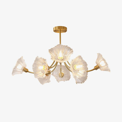 Kalin Flower Glass Chandelier | BloomLuxe