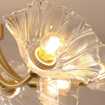 Kalin Flower Glass Chandelier | BloomLuxe