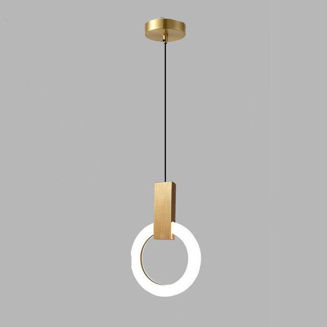 NordicGlow | Minimalist LED Ring Pendant Lamp