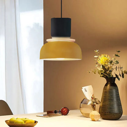 Nordic color block pendant lamp | DulcyGlow