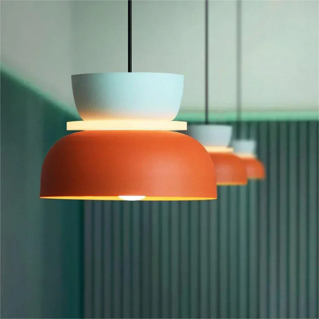 Nordic kleurblok hanglamp | DulcyGlow