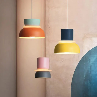 Nordic kleurblok hanglamp | DulcyGlow